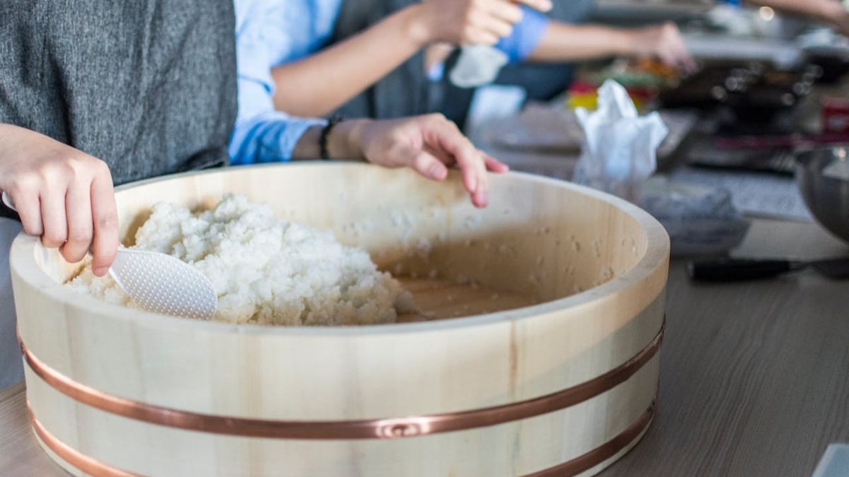 Рис в чане для школьников