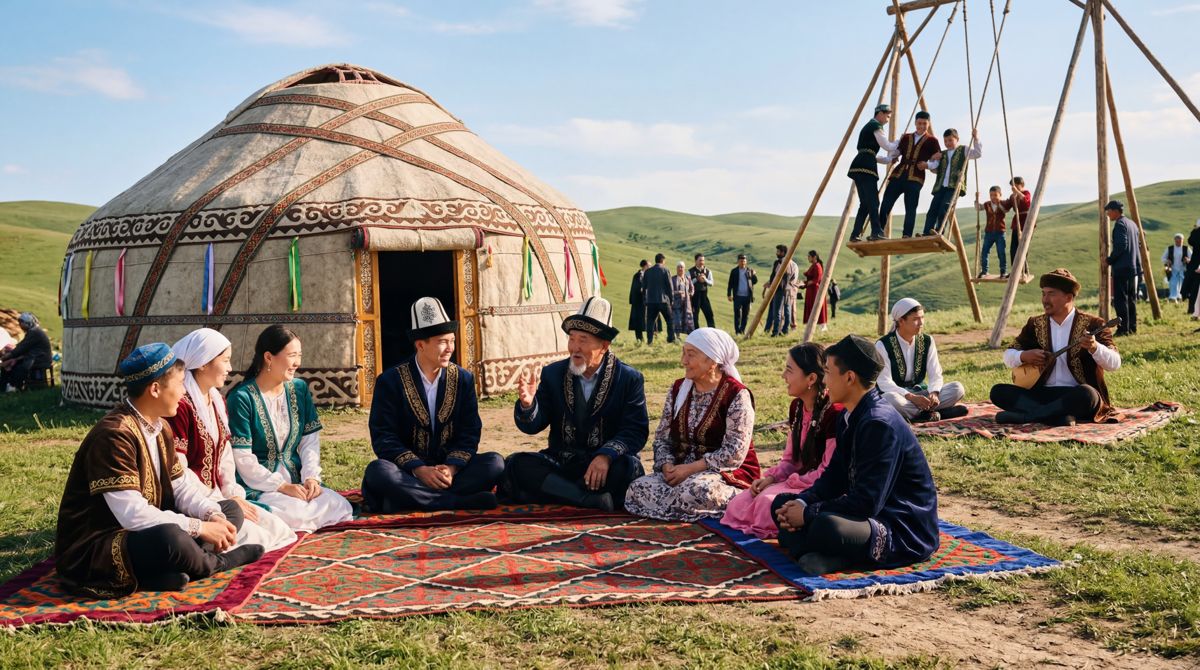 юрта, казахи