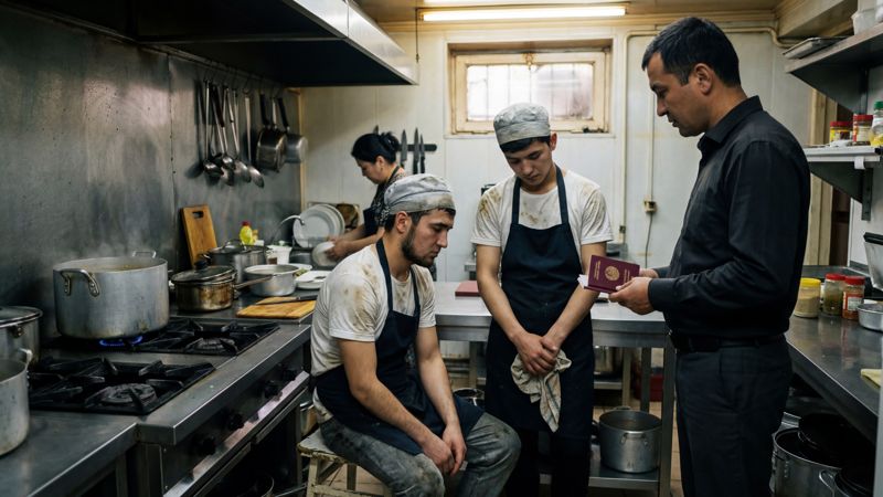 Кафе "Karima" в Астане обвинили в незаконном удержании узбекских мигрантов