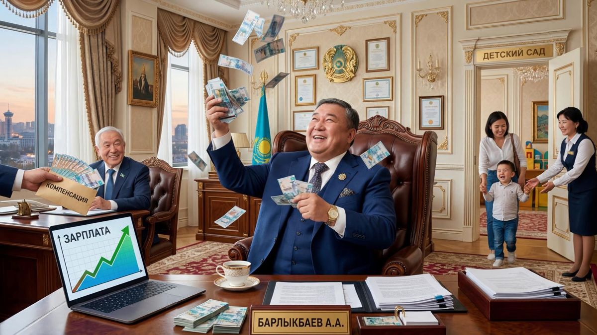 Госслужащий с деньгами