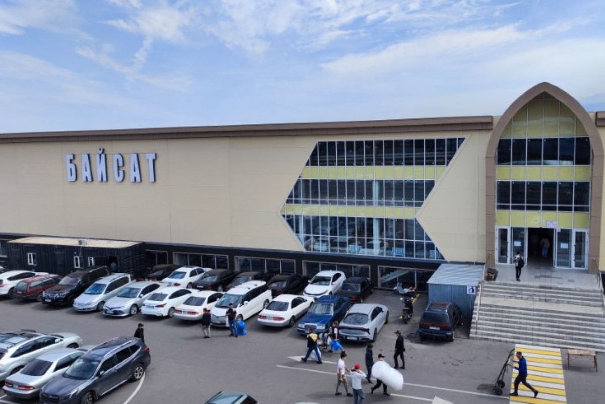 Рынок Байсат в Алматы