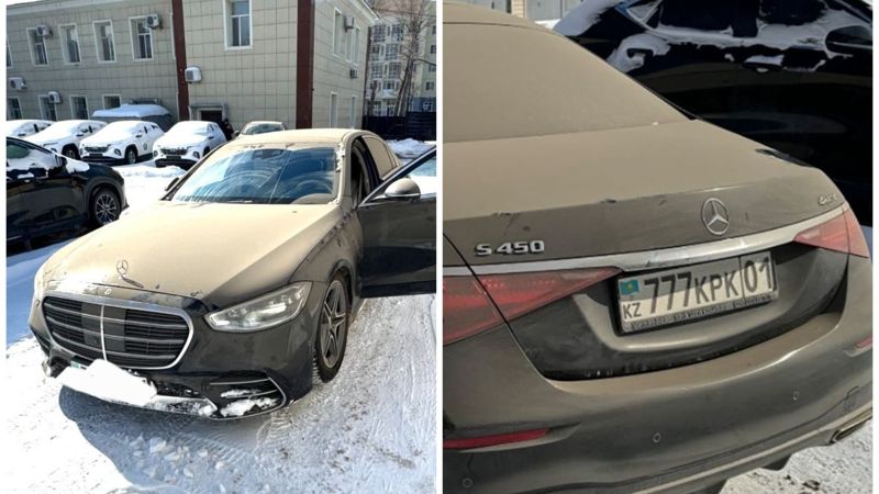 Mercedes Перизат Кайрат выставили на торги