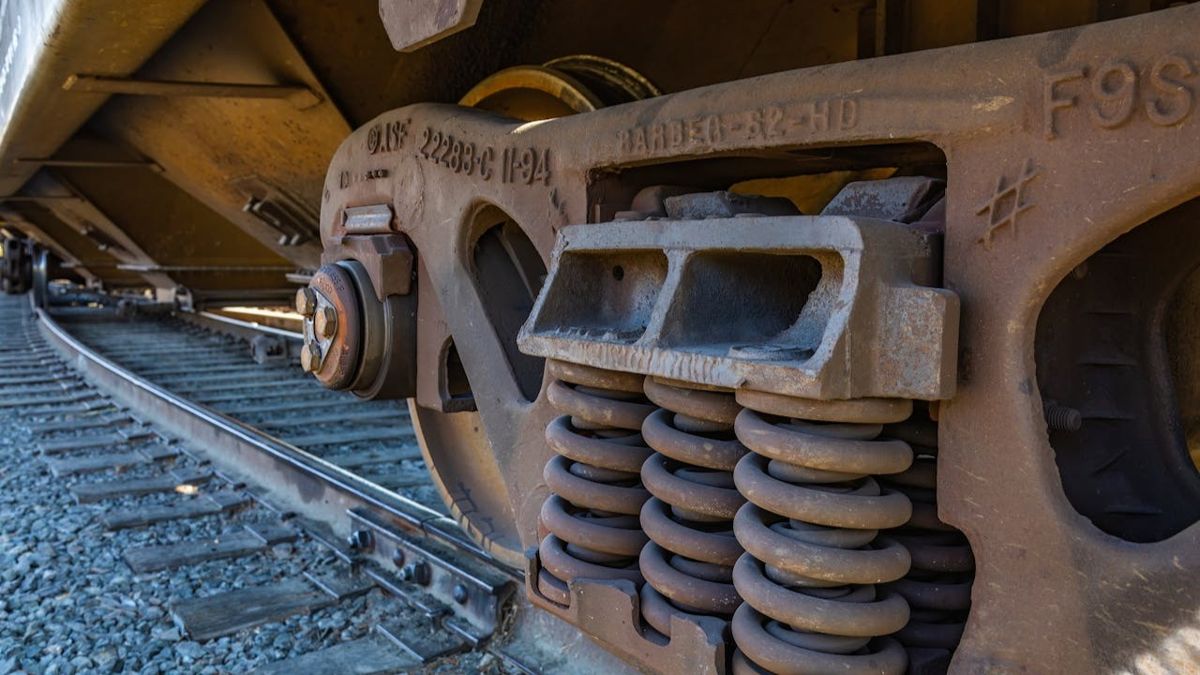 колеса вагона поезда