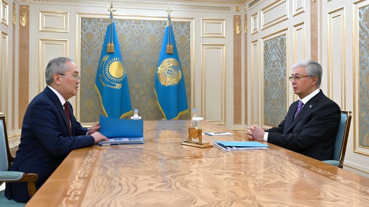 Глава АФМ на приеме у Токаева