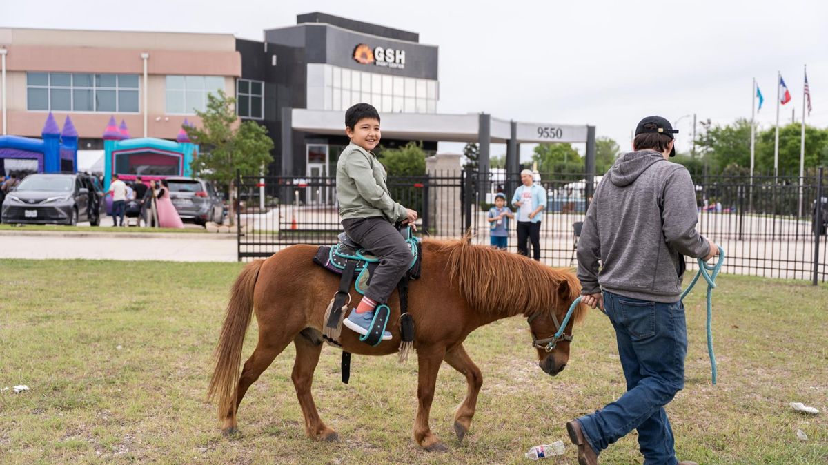 Мальчик на коне