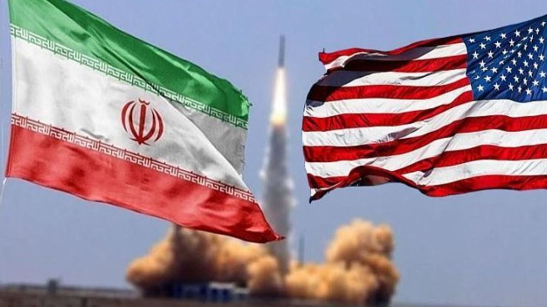 Флаги Ирана и США