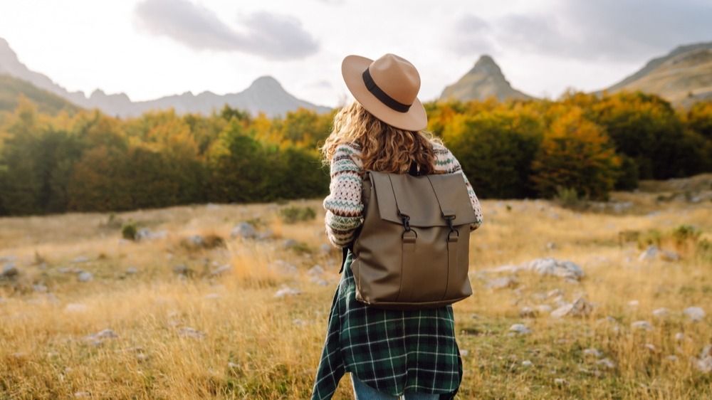 Иностранку забыли в горах