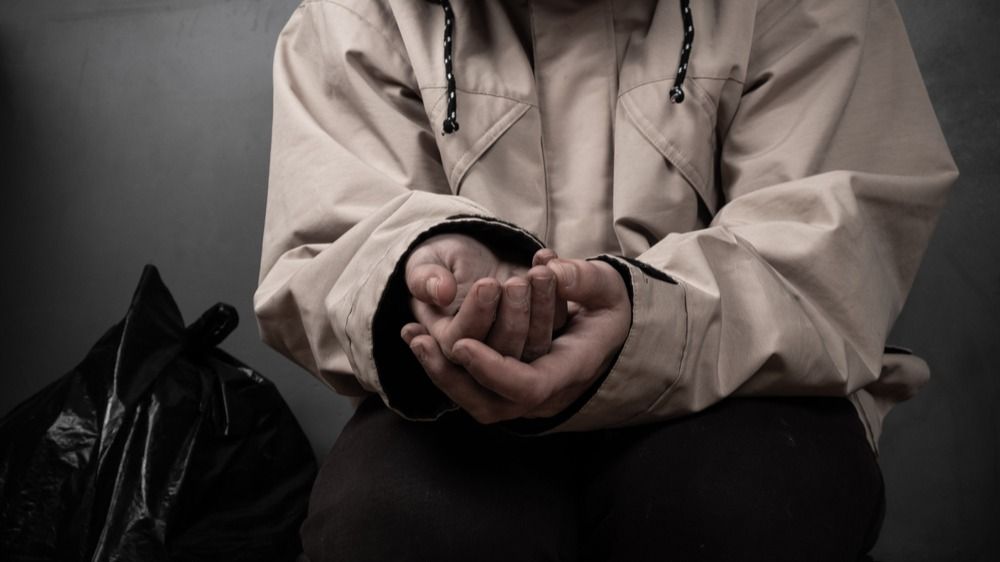 Астана, попрошайки, попрошайничесвто