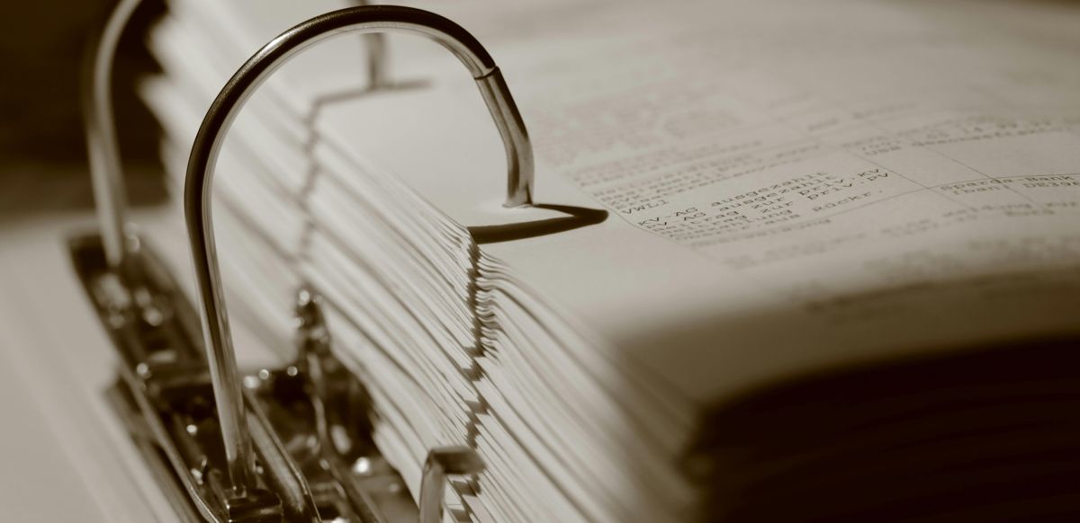 Стопка бумаг