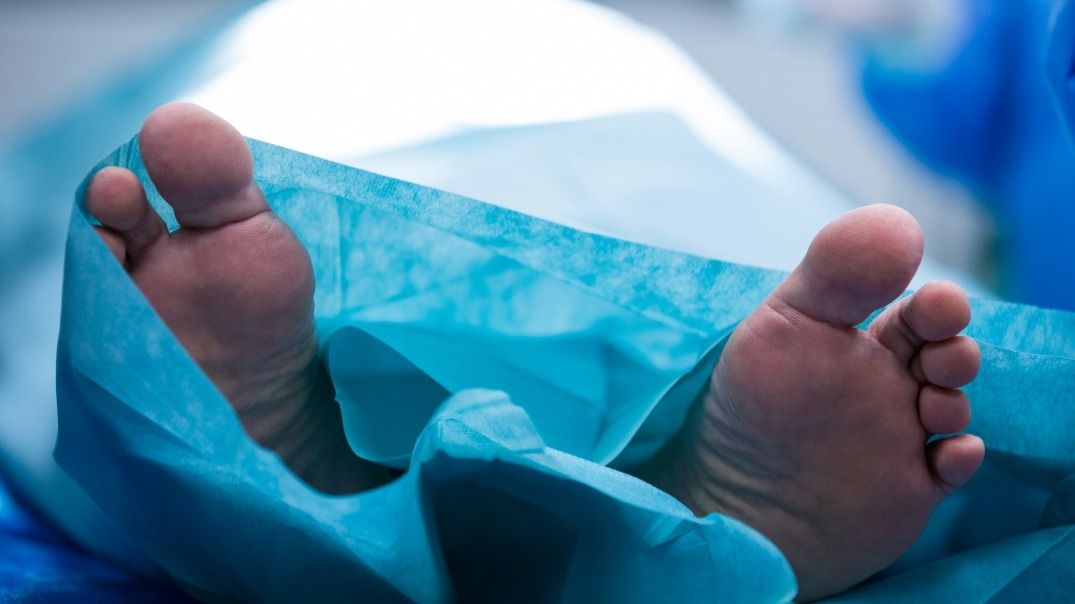 Тело в морге