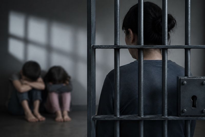 Суд вынес приговор истязавшей своих детей матери в Шымкенте