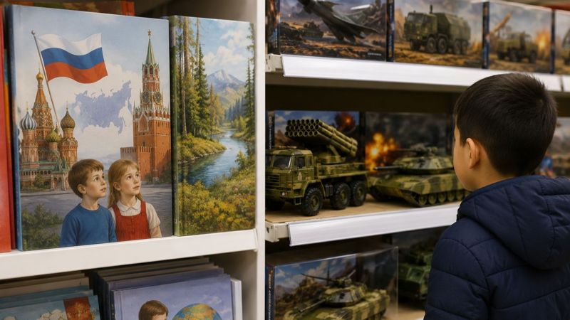 Книги о "родине России" в алматинском магазине возмутили казахстанцев