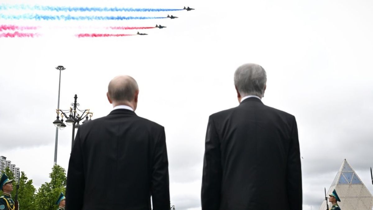 Касым-Жомарт Токаев и Владимир Путин