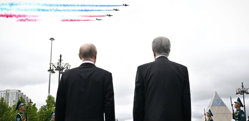 Токаев и Путин заявили об отсутствии спорных вопросов