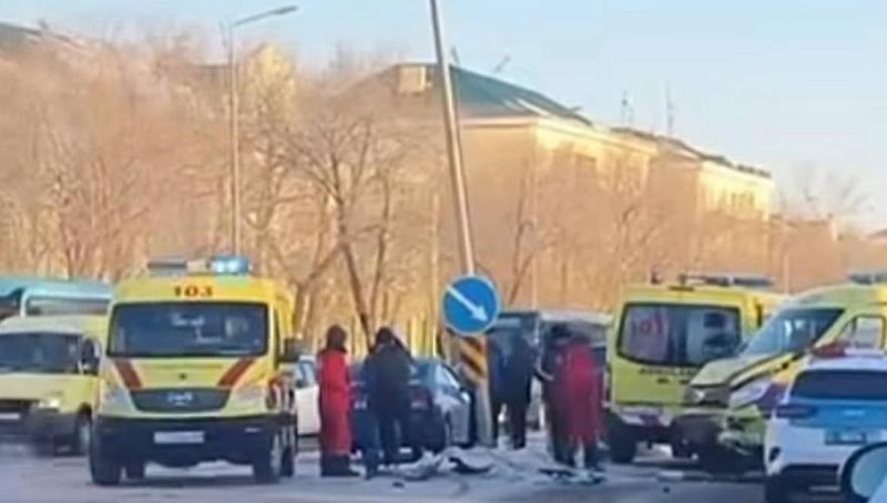 Устроивший ДТП с ребенком водитель "скорой" отделался штрафом в Караганде