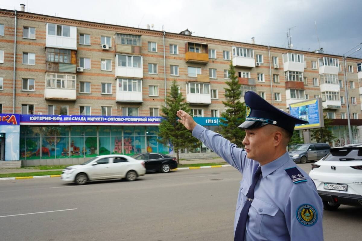 полицейский Ержан Тамышев