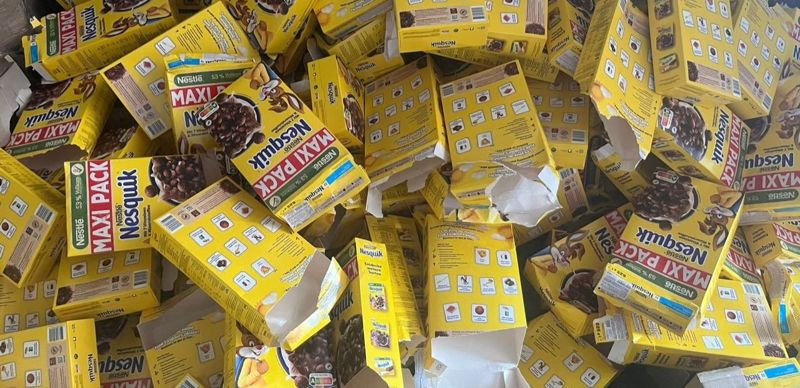 Поддельные хлопья Nesquik на 3 млн тенге уничтожили в Алматы