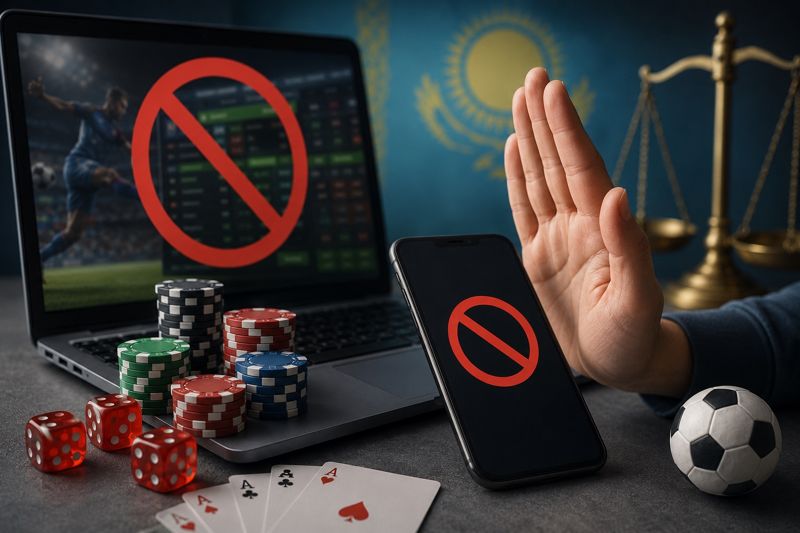 Десятки тысяч нелегальных букмекерок и онлайн-казино закрыли в Казахстане