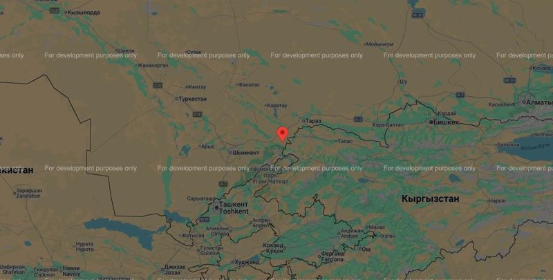 Землетрясение произошло в Жамбылской области