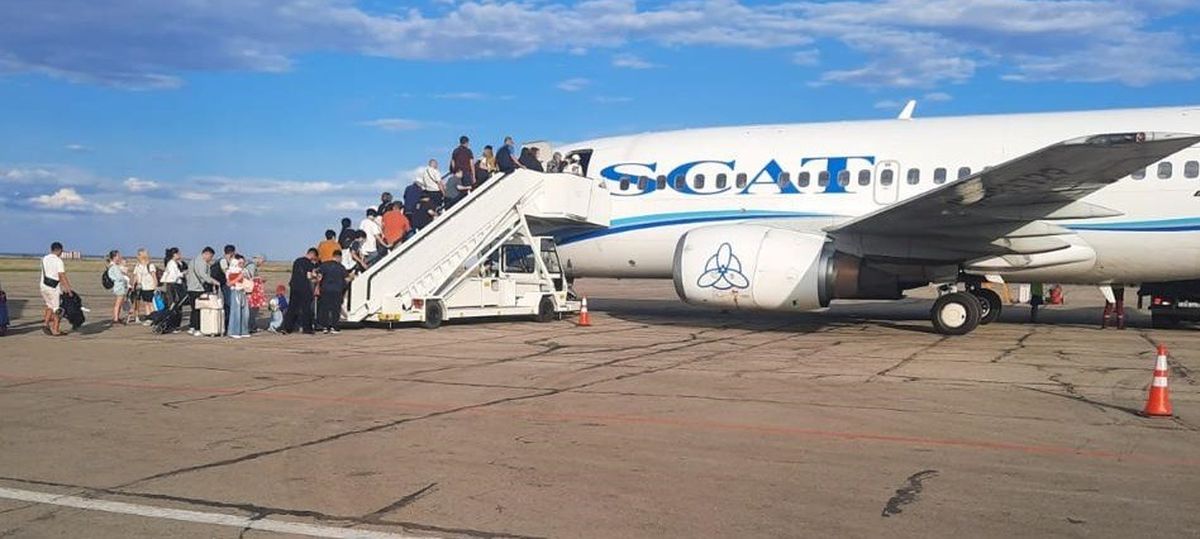 самолет, Жезказган