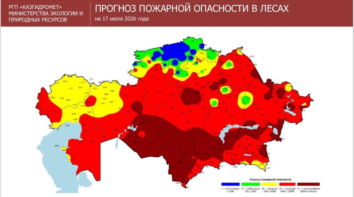 пожары