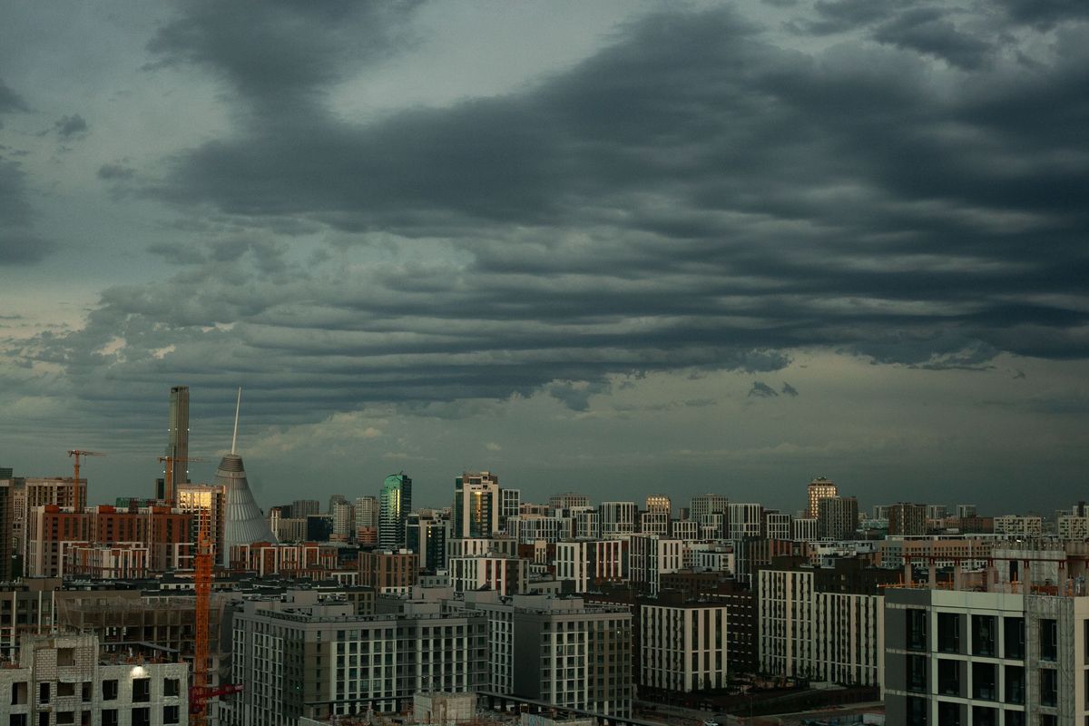 Астана, дожди