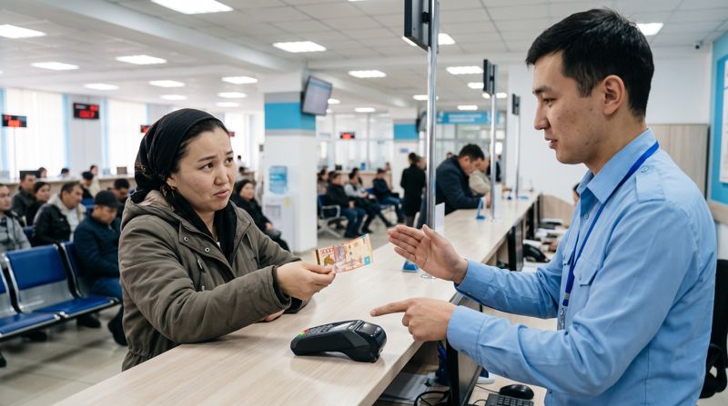 Не во всех ЦОНах Казахстана можно оплатить паспорт наличными