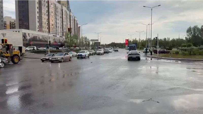 Треть месячной нормы осадков выпала в Астане