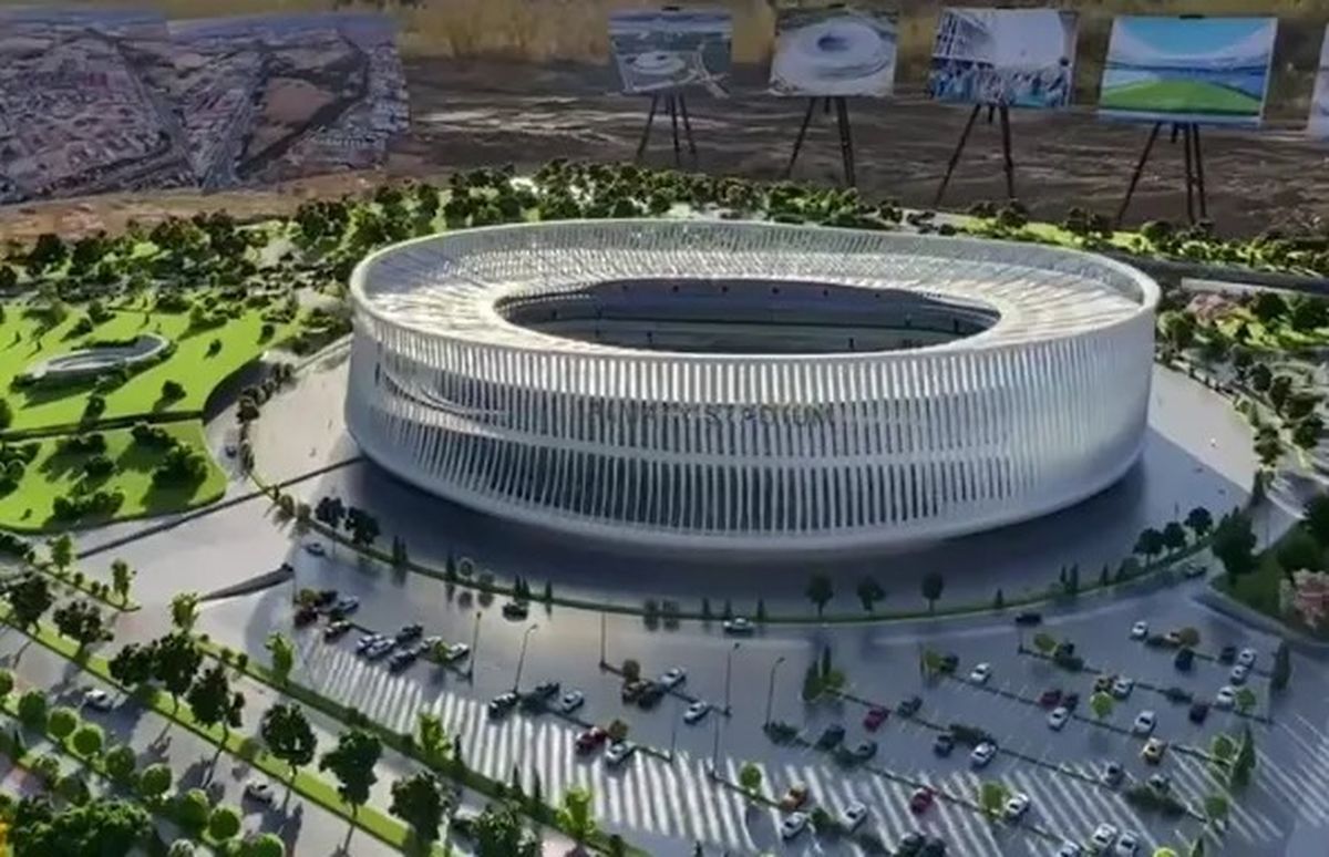 стадион, строительство