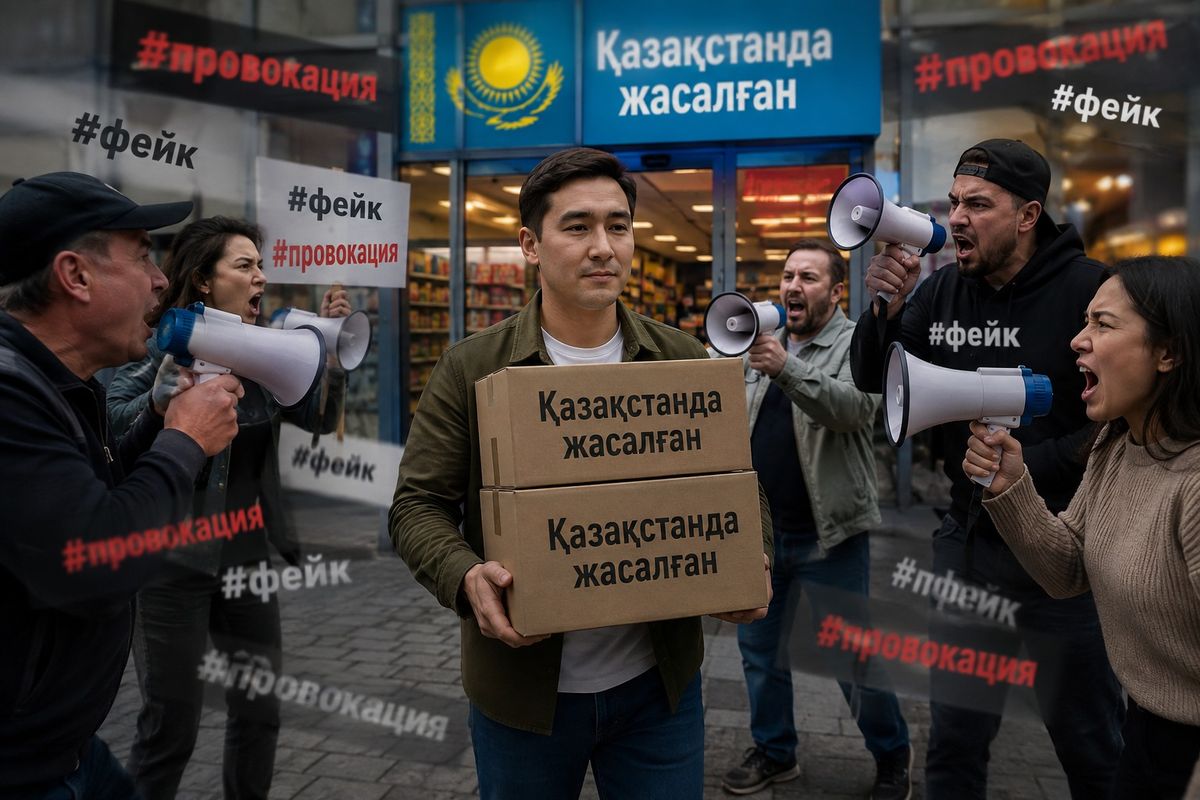 Қазақстанда жасалған, казахстанское производство, отечетственные товары