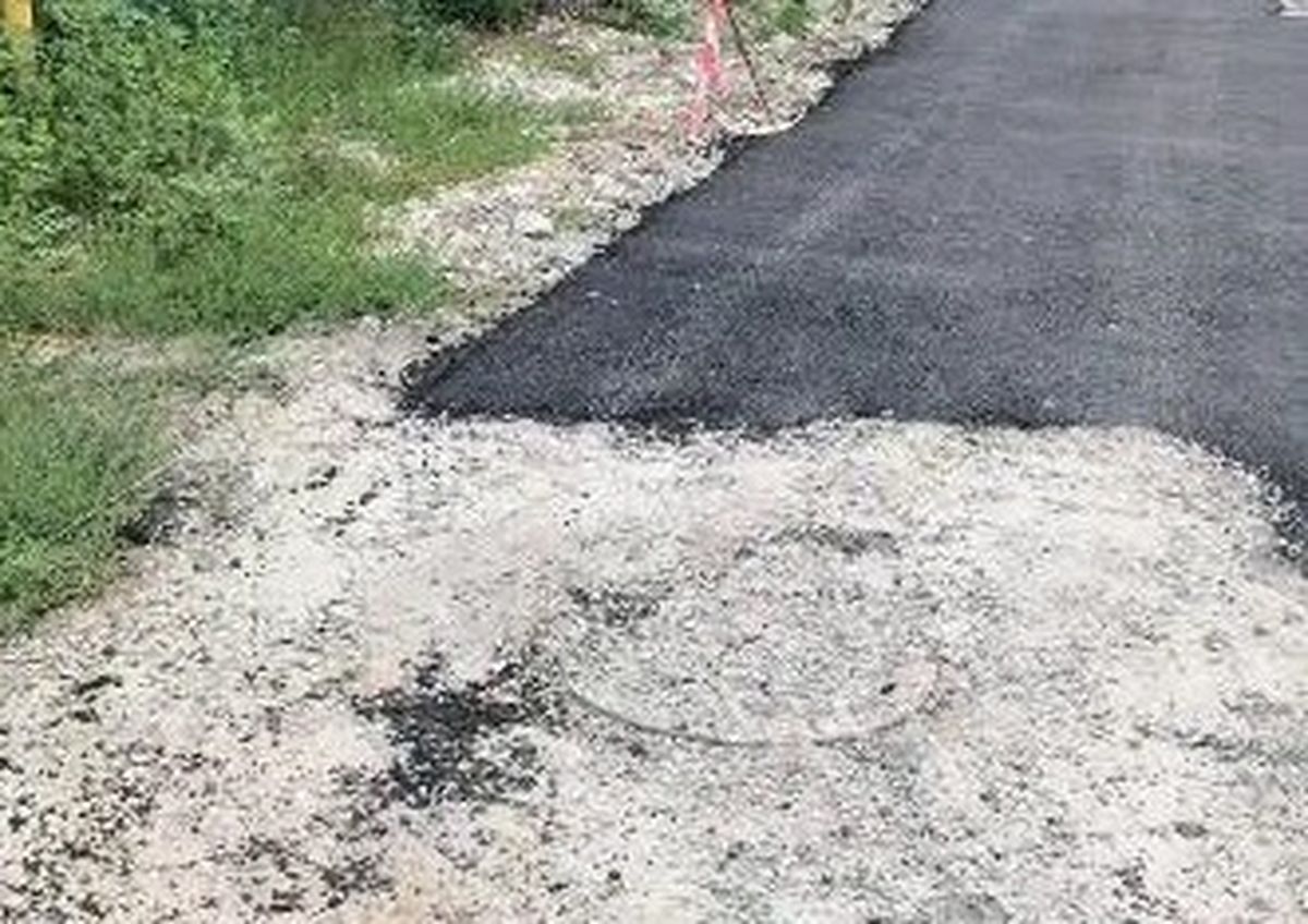 Текели, дороги, ремонт