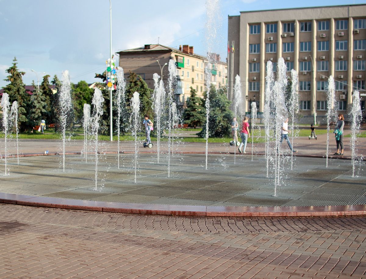 жара, погода, фонтан