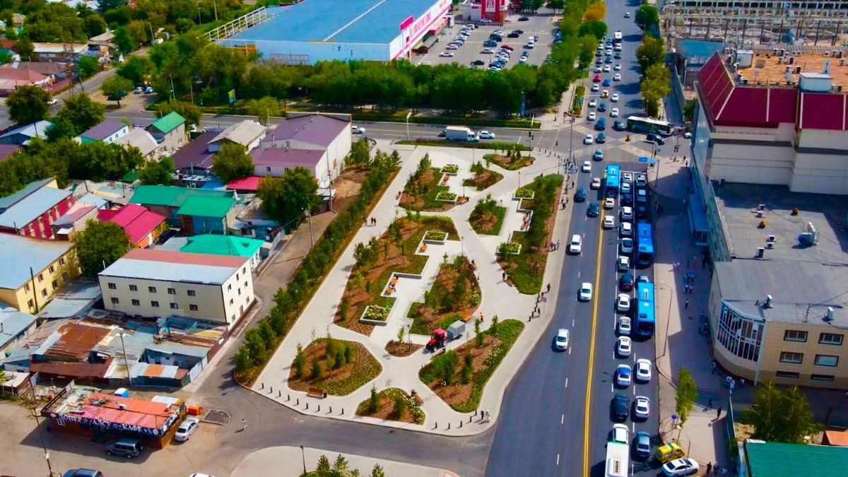Благоустройство Астаны 