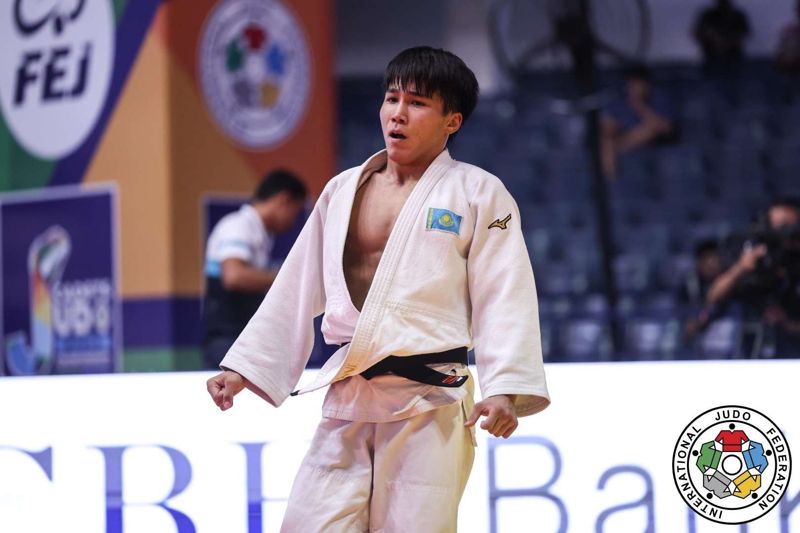 Казахстанец выиграл чемпионат мира по дзюдо