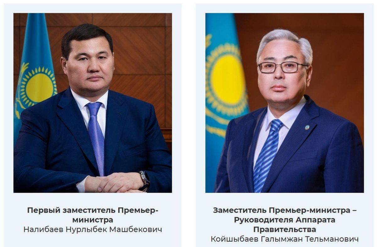 Заместители премьер-министра