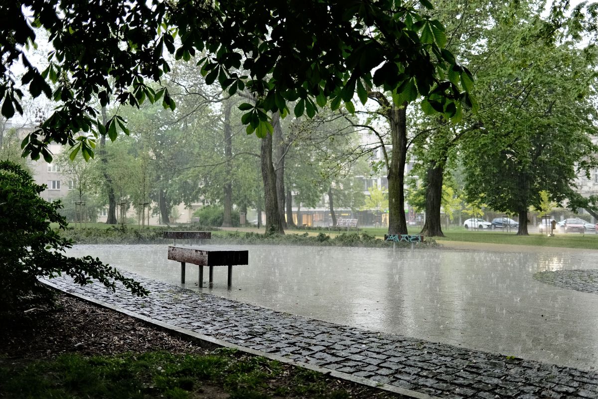 ливень, град, Казахстан