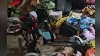 Алматинка завалила квартиру мусором с помойки