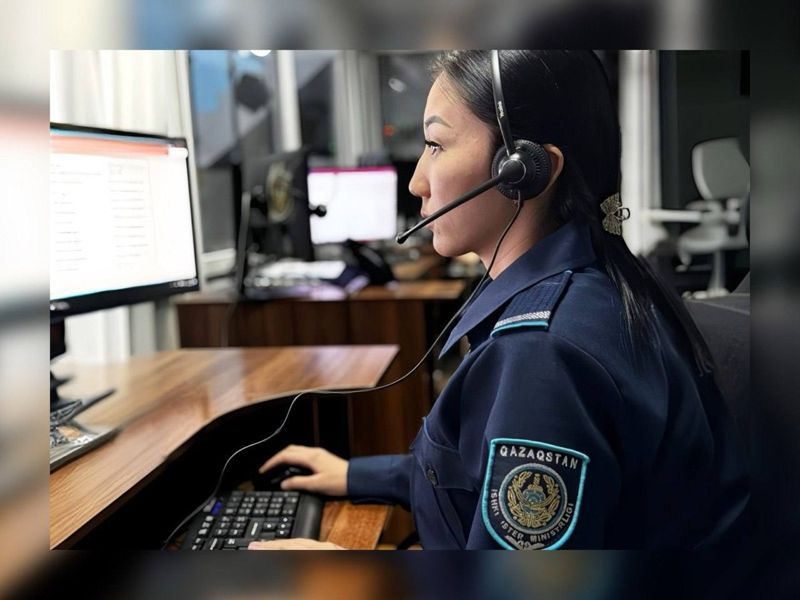Жители области Абай временно не смогут дозвониться до полиции