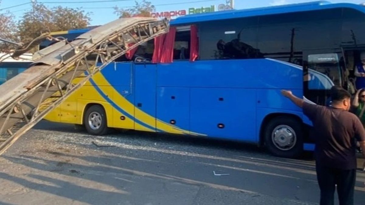 автобус, ДТП, Кульсары