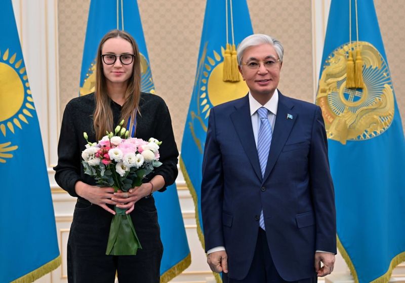 Елена Рыбакина награждена орденом "Барыс"
