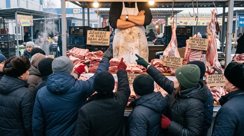 Мясо в Казахстане дорожает при росте производства