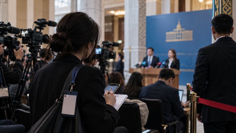 Курултай пригрозил журналисту лишением аккредитации после вопроса о ЧП на Каспии