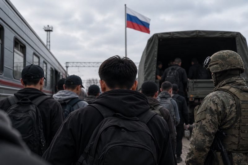 "Нас могут отправить на войну": казахстанцы продолжают записывать видео в России