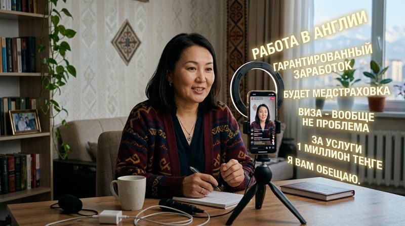 Обещала работу в Англии: блогерша обманула 92 казахстанца на 70 млн теңге