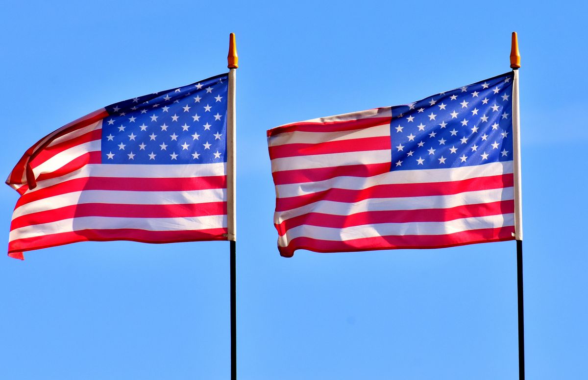 флаг США, Америка