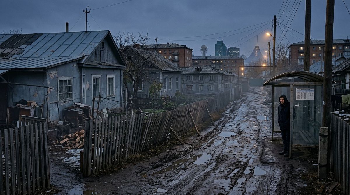 Жутковатый район Астаны
