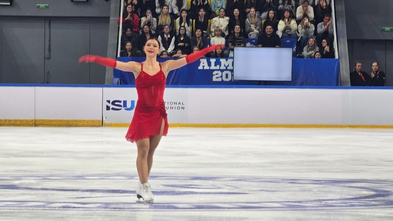 Софья Самоделкина поблагодарила казахстанцев после завоевания бронзы в Алматы