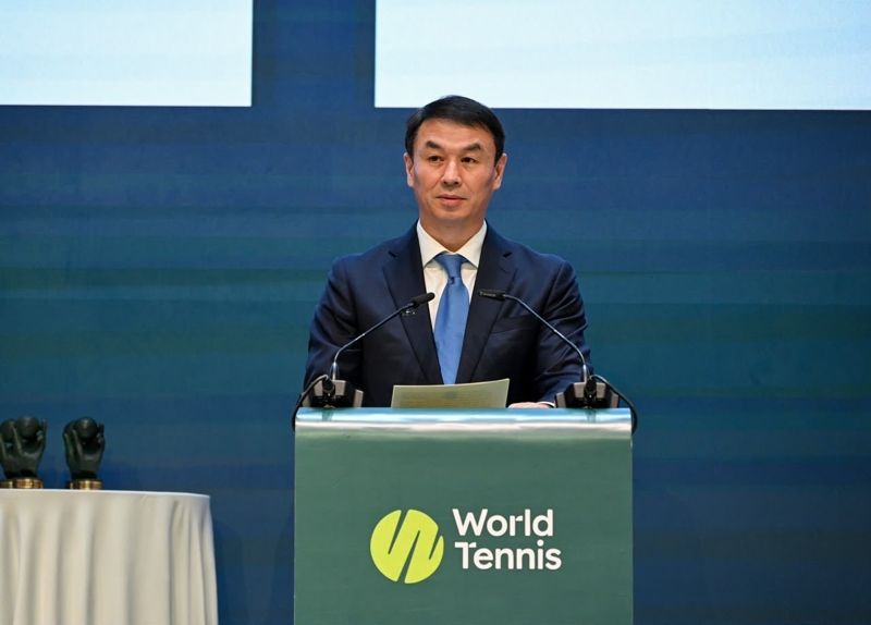 Аким Алматы Дархан Сатыбалды открыл заседание Генассамблеи World Tennis