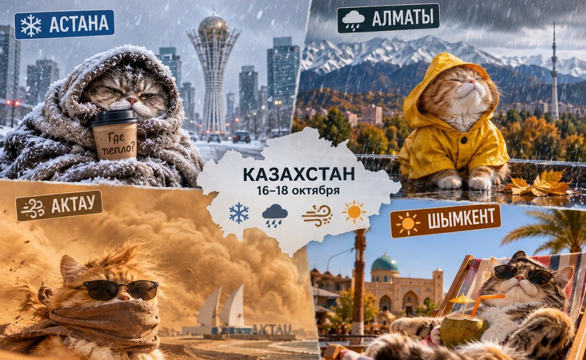 Осень, погода