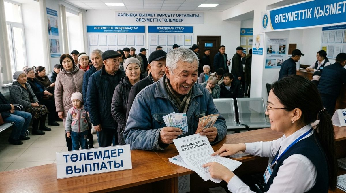 Повышение пособий, пенсионеры, поособия, очередь, касса
